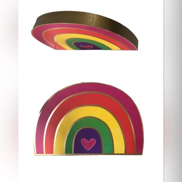 2pack set‎ of Rainbow half moon paper weight table decor - Picture 1 of 13
